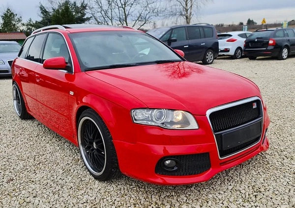 Audi A4 cena 22900 przebieg: 288000, rok produkcji 2008 z Płock małe 667